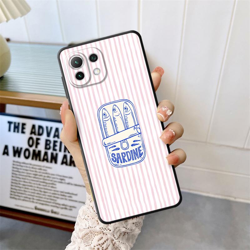 Cartoon Creative Fish Case for Xiaomi Mi 15 Pro 14 12 11T 12T Pro 13 Lite 12X 11 10T Funda Phone Cover