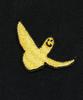 Mark Gonzales Angel Wappen Half-Zip Sweatshirt - Black