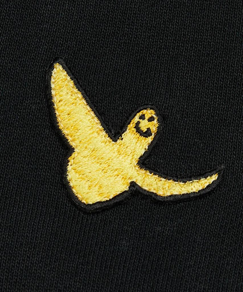 Mark Gonzales Angel Wappen Half-Zip Sweatshirt - Black