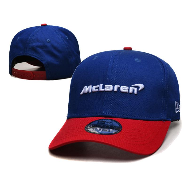 Závodní kšiltovka týmu McLaren F1 - Zakřivený kšilt s logem vozu