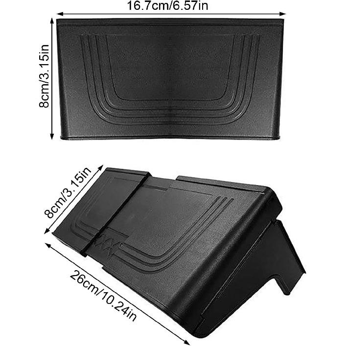 Car GPS Sun Shade - Anti-Glare Visor For 7-12 Inch Navigators, Safety Driving Cover