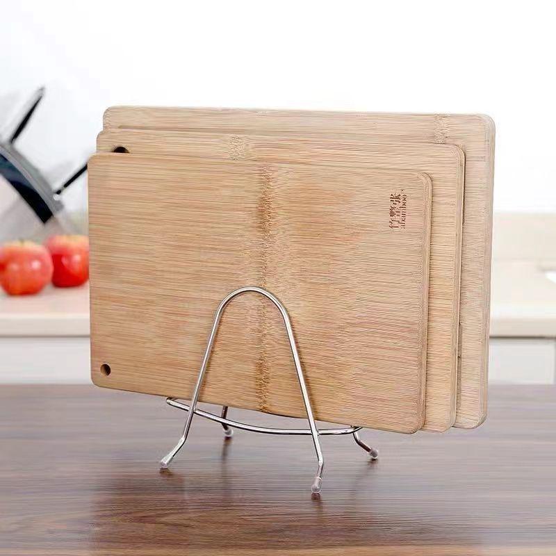 304 Stainless Steel Cutting Board Storage Rack Cutting Board Rack Pot Cover Rack Cutting Board Kitchen Storage Rack