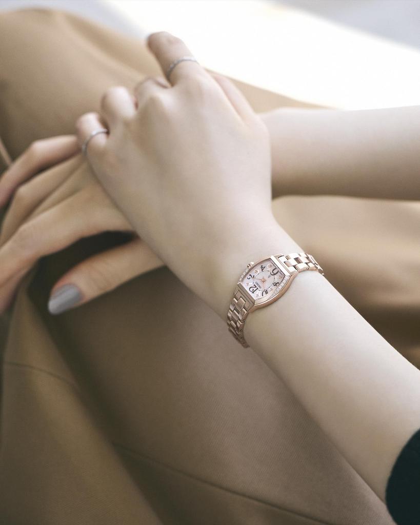 Seiko Watch Lucia Happy Collection SSWA016 Silky Pink Watch Women's