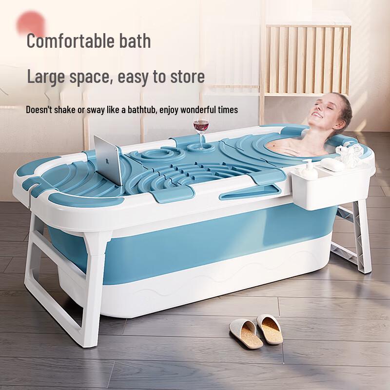 Longpin Folding Portable Bathtub
