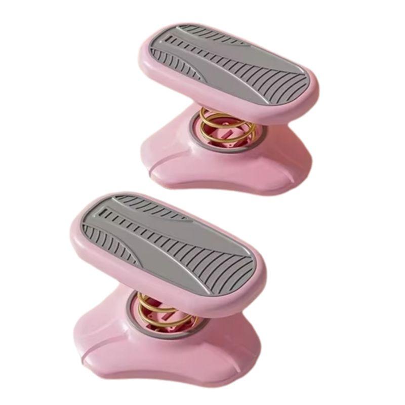

AEE4-Multipurpose Spring Foot Stool 35° Adjustable Foot Support Holder Anti-Slip Foot Pedal Footrest For Office розовый