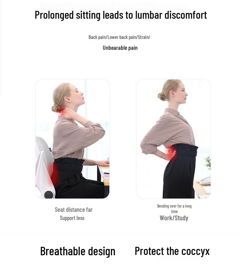 Thickened Memory Foam Seat Cushion for Long Sitting – Ideal for Students, Office Chairs, Dining Chairs, and Hip Protection.