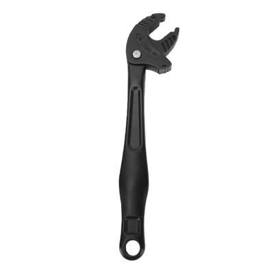 Ratcheting Jaw Wrench 10 13mm Claw Type Self Locking Adjustable Wrench for Plumbing Repair Auto Maintenance Black