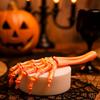 Spooky Movable Joint Skeleton Claw 3D Printed Human Skeleton Palm Model  Home Desktop Decor