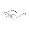 Ultralight Women's Retro Oval Glasses - Anti-Blue Light, Titanium Metal Frame