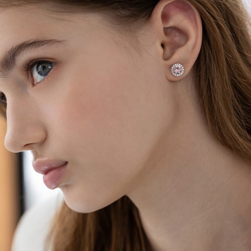 TATIANA (925 Silver) Roselle Glow Earrings EC3185