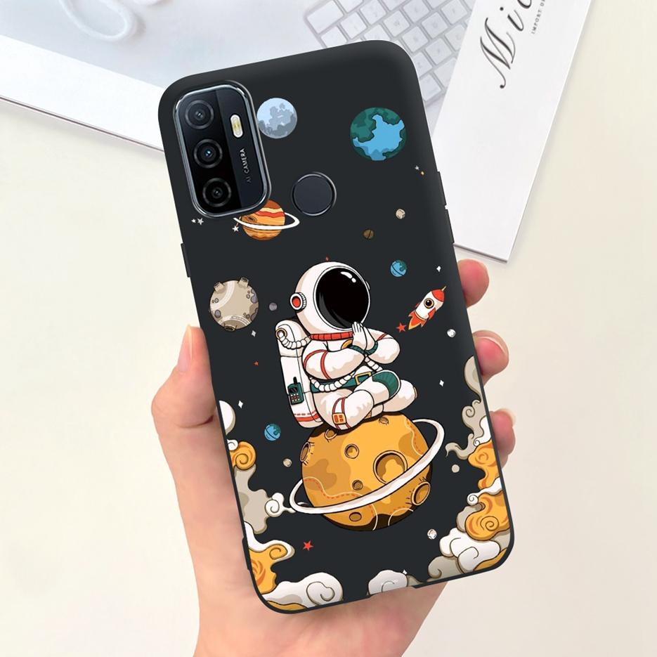 For Oppo A53 A53s Case Cute Fashion Cartoon Painted Cover Soft TPU Phone Case For Oppo A53s A 53 S OppoA53 S Fundas Coque Bumper