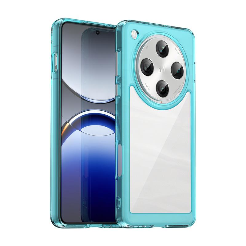 Transparent Colorful TPU Case for OPPO Find X8 Pro 5G Protective Cover Clear Fundas Coque Capa