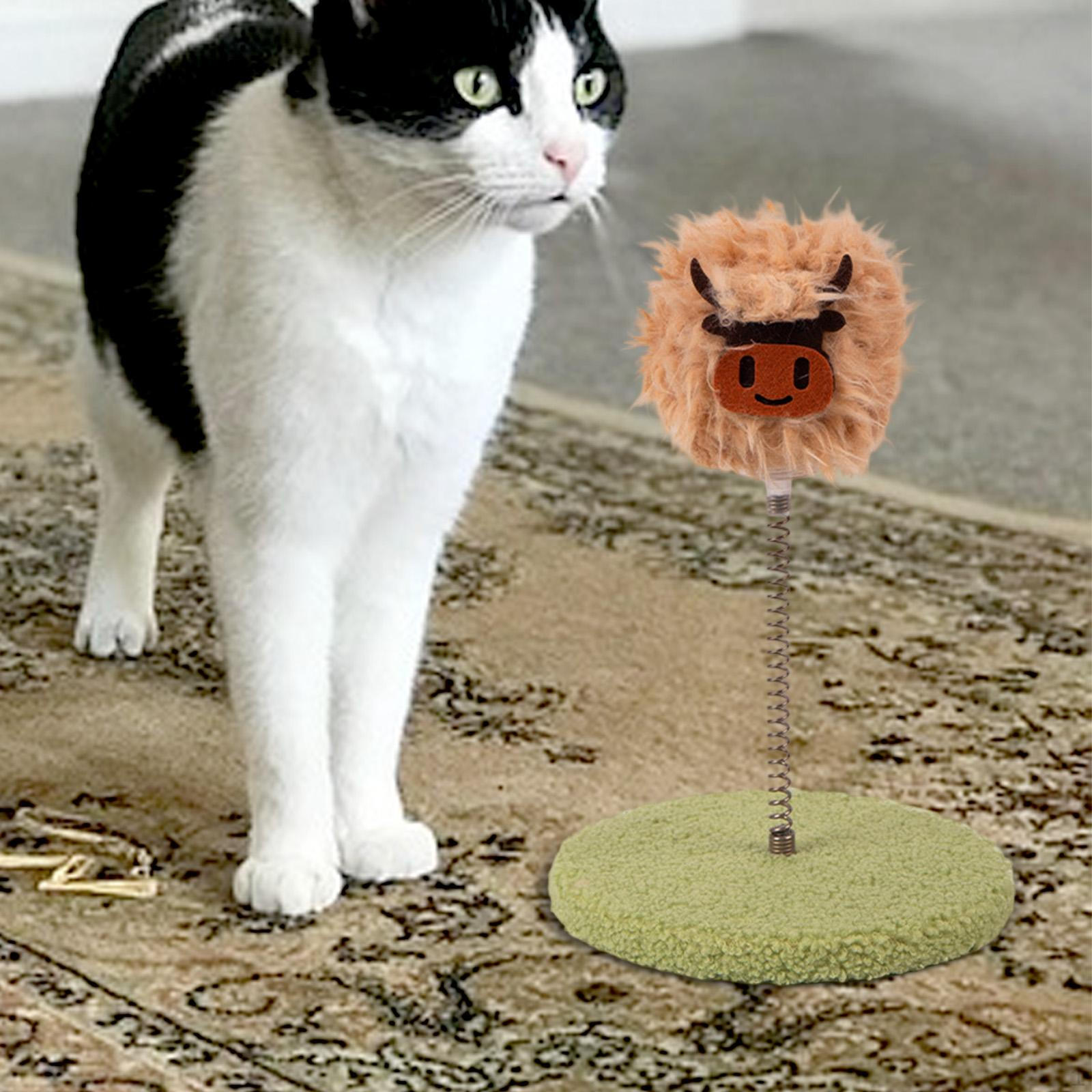 

Игрушка-лакомство для котят, медленная кормушка, забавная игрушка для высыпания корма с основанием, развивающая интерактивная кошачья игрушка для высыпания