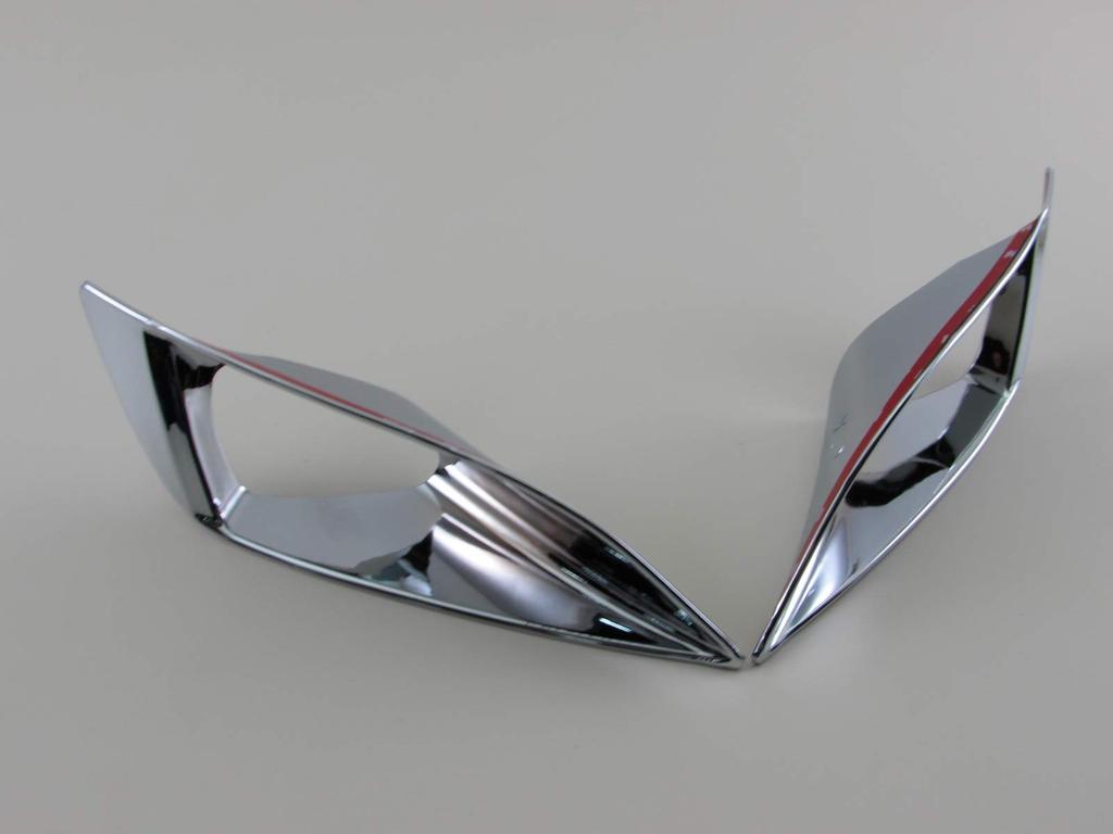BRIGHTZ Chrome Fog Light Covers for Honda Noah R85 Part 28624 80/85 (Late Model) [FOG-COV-273] (ZRR80G, ZRR85G, ZWR80G, ZRR, ZWR, ZRR80, ZRR85, ZWR80,