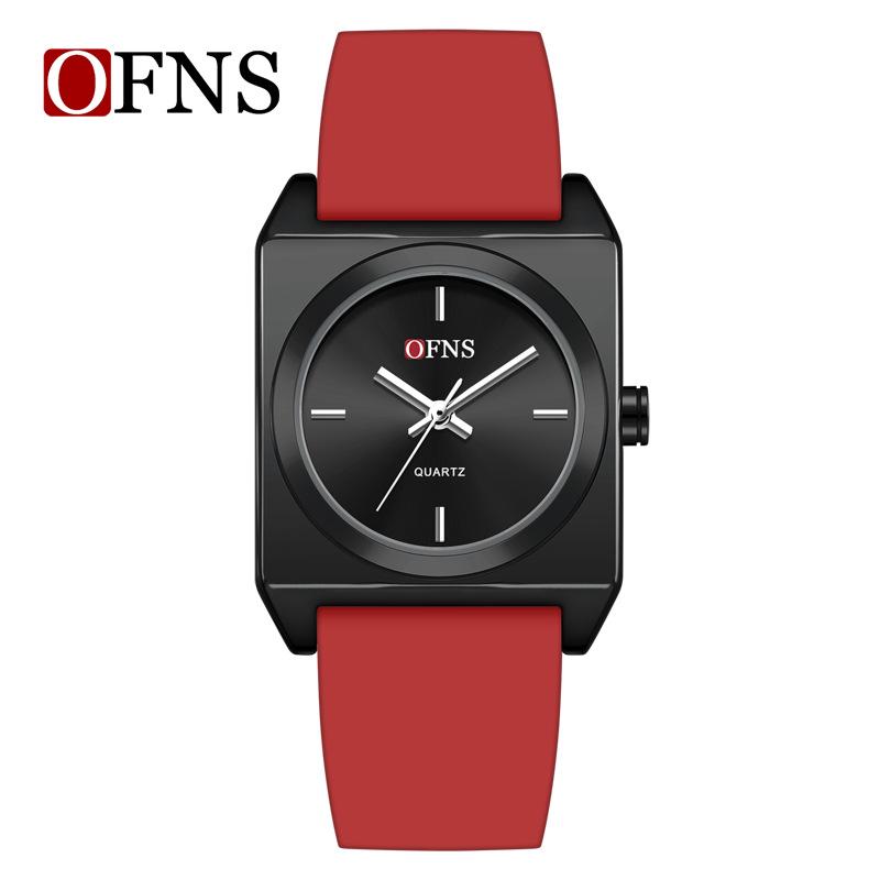 Oufanni Women s Vintage Style Square Dial Wristwatch