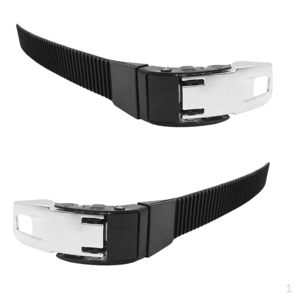 

2 шт. сменные ремни для роликовых коньков чёрный