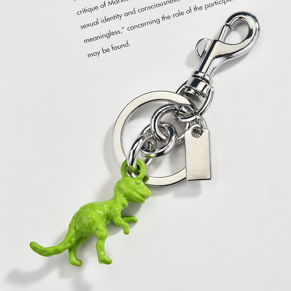 3d Dinosaur Keychain With Electroplated Metal For Gift And Collection