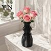 Creative Interior Decoration 3D Printed Flower Vase, Modern Decorative Minimalist Container, Eco Friendly PLA Table Decor Floral Arrangement