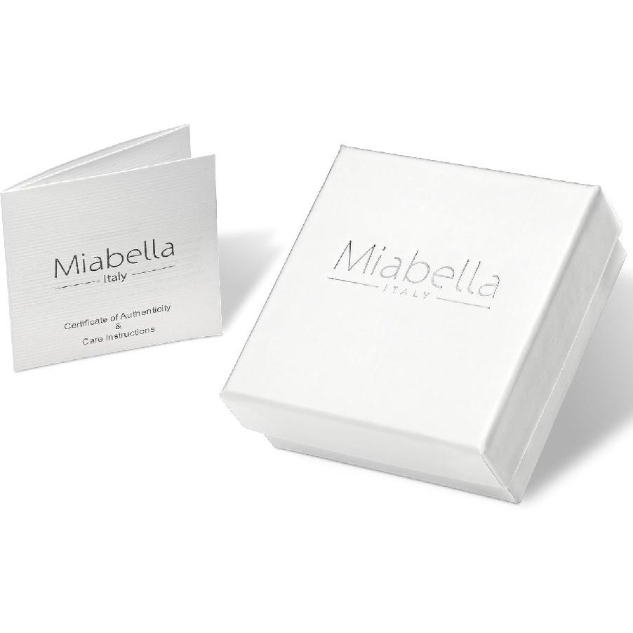 Miabella Italienisches 925er Sterlingsilber 5mm Netzarmband für Damen | Feiner Schmuck, Gliederkette, Hergestellt in Italien