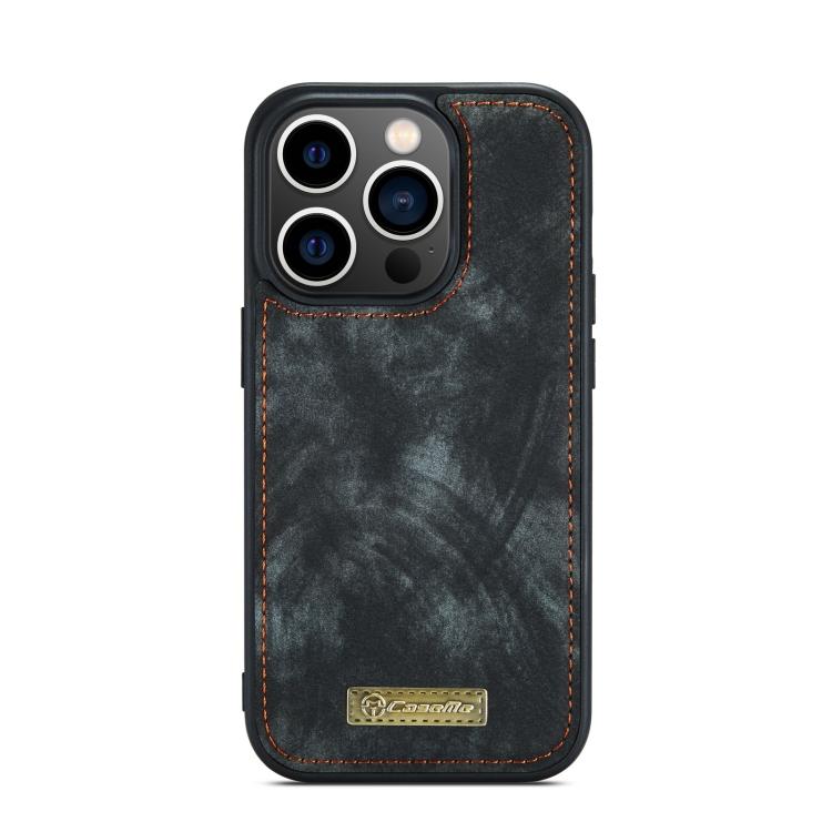 Pre iPhone 13 Pro CaseMe-008 Odnímateľné Multifunkčné Kožené Puzdro s Horizontálnym Preklopom