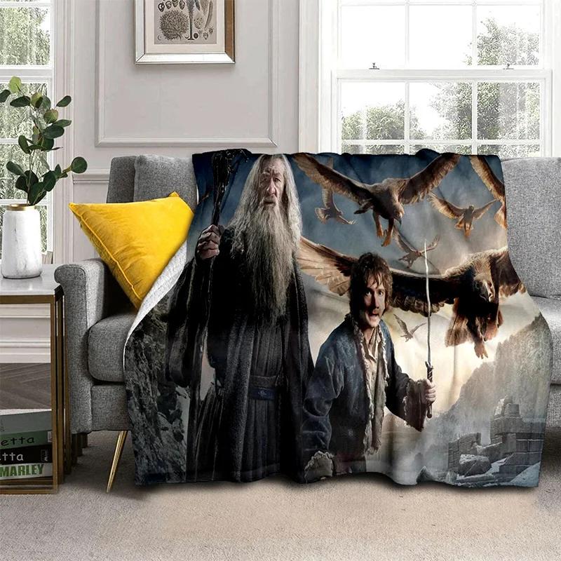 L-Lord of the Rings H-Hobbit HD Blanket,Soft Throw Blanket for Home Bedroom Bed Sofa Picnic Travel Office Cover Blanket Kids 3D