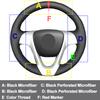 Hand Sew Car Steering Wheel Cover Wrap Artificial Leather White For Smart Forjeremy 2013 Smart Fortwo 2009 2010 2011 2012 2013