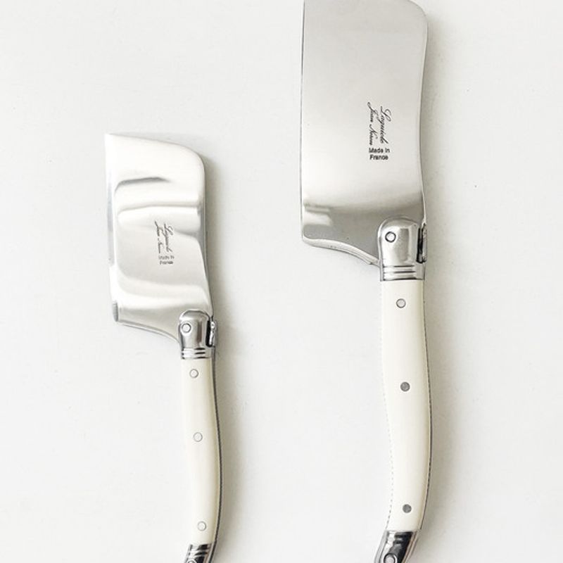 LAGUIOLE Jeanneron Laguiole Ivory Cheese Cutter (Large)