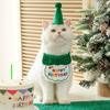 Pet Birthday Drool Bib, Cat Bib Scarf, Dog Cat Hat, Dog Decoration Supplies