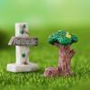 Charming Resin Miniature Signpost Decor For Moss Terrariums And Fairy Gardens