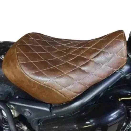 SoloRider Low Rider Touring Seat Fits Royal Enfield Super Meteor 650