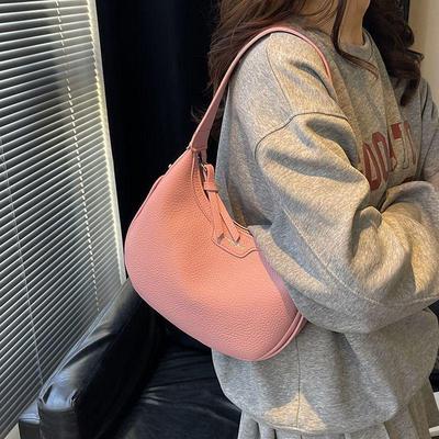 Sac Bandoulière Croissant pour Femmes: Sac à bandoulière décontracté tendance 2025