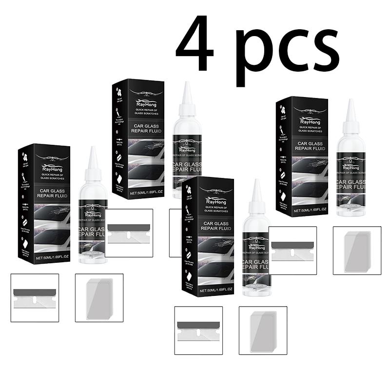 RAYHONG Lepidlo na opravu autoskel (50 ml) Skleněná Nano Opravná Tekutina Rychlá Oprava Prasklé Sklo Opravné Lepidlo
