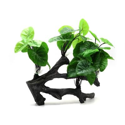 Aquarium Landscape Leaf Model Driftwood Aquariums Decorations Art Crafts Terrarium Habitat Ornaments