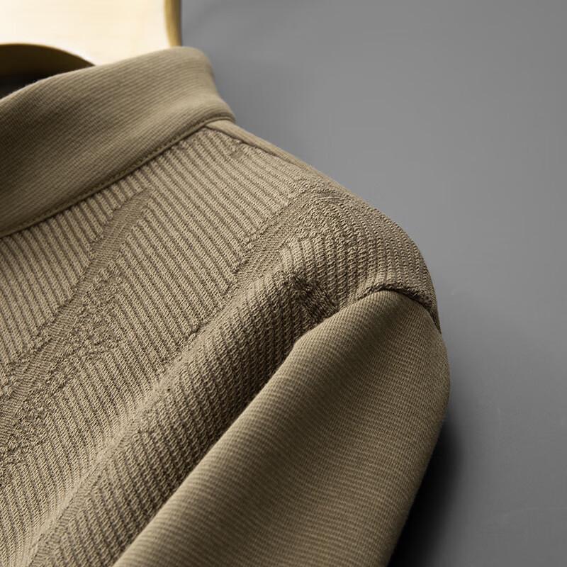 Dibinze Men's Plus Size Knit Stand-Collar Casual Jacket