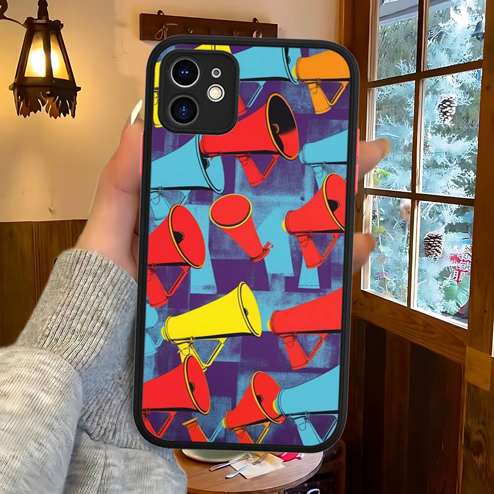 Andy Warhol Art Matte Transparent Phone Cover For IPhone Case 16 15 14 13 12 11 Pro Max X XS Max Plus