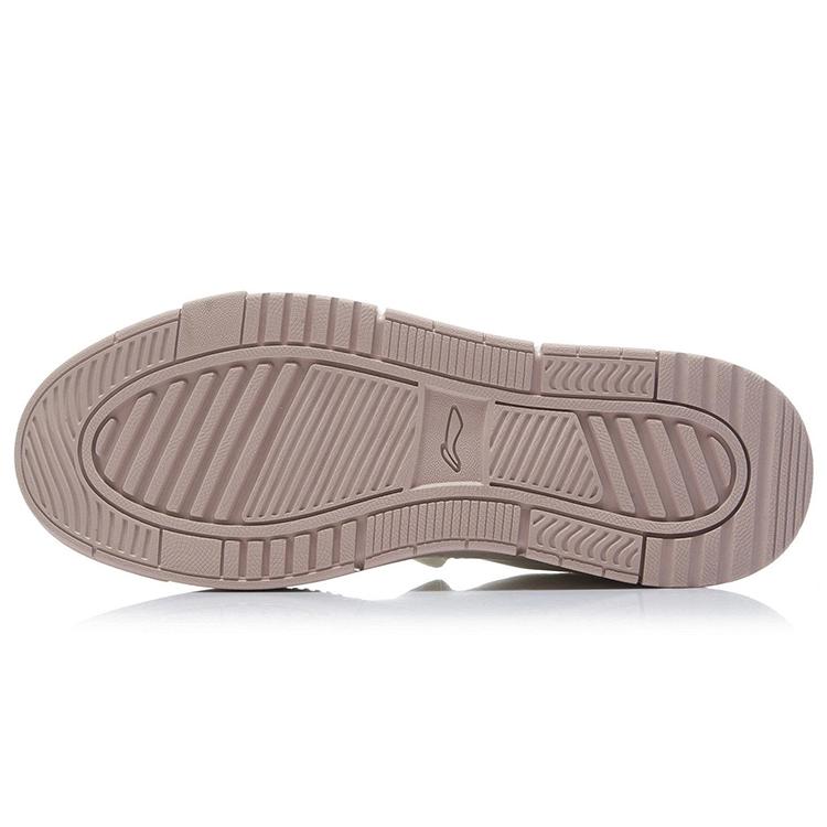 Li Ning ACE Slip Resistant Cushioning Abrasion Resistant Low top Skateboard Shoes Women's Pink AGCR236-6