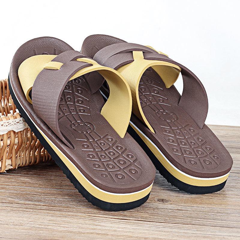 Sandals and Slippers for Men Summer Thick Soles Non Slip Household Slippers In Summer