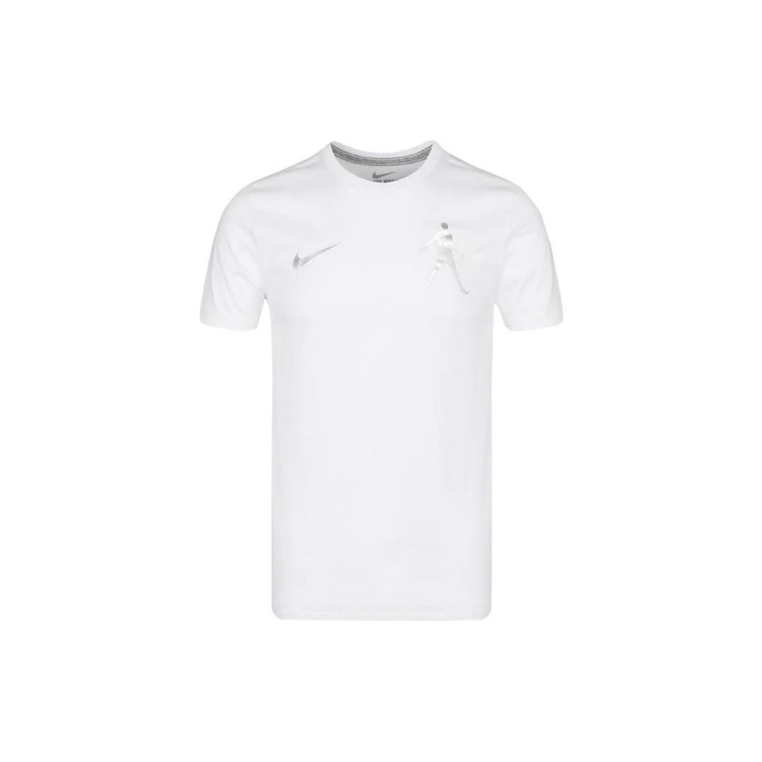 

Nike Футболка с коротким рукавом и логотипом, мужская, белая BV7071-100 XL