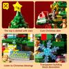 Christmas Tree Building Blocks DIY Kits Festive Holiday Home Office Decor Creative Educational Toys Gifts for Kids Adults Family