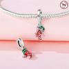 Original Copper Charms Luxury Christmas Stocking Christmas Pendant Bead Fit Bracelet Diy Women Making Delicate Gift
