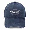 Unisex OFFICIALLY Retired EST. 2026 Funny Dad Hat Vintage Washed Baseball Cap