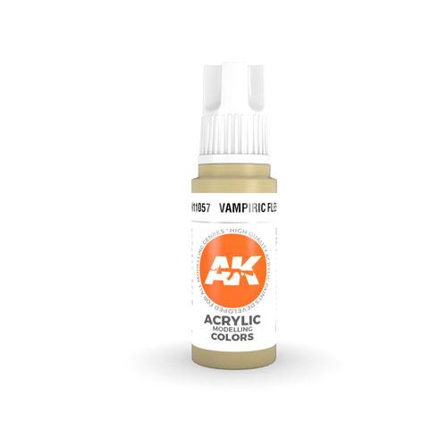 AK Interactive 3Gen Flesh Acrylic Paint 17mL (Vampiric)