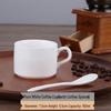 Jing Qing Fu European Style Gold-Rimmed Ceramic Coffee Cup