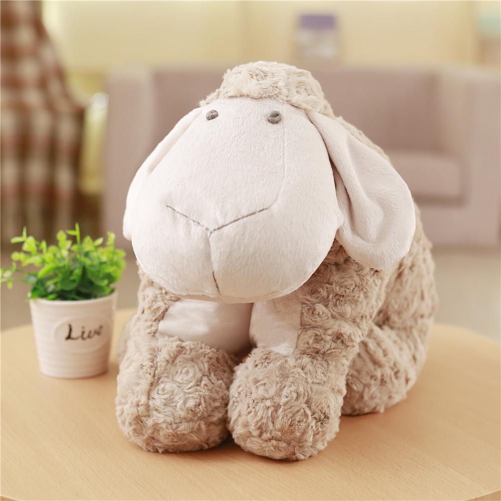 Curly Wool Sheep Plush Toy - Long-legged Lamb Doll