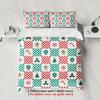Merry Christmas Bedding Set Christmas Tree Duvet Cover Set Single Twin Queen King Size No Filling Christmas Gift For Home Decor