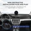 ZQKJ G6 HUD GPS-System für alle Autos Head-Up-Display Digitaler Tacho Auto-Elektronik-Zubehör Geschwindigkeitsalarm LCD-Bildschirm