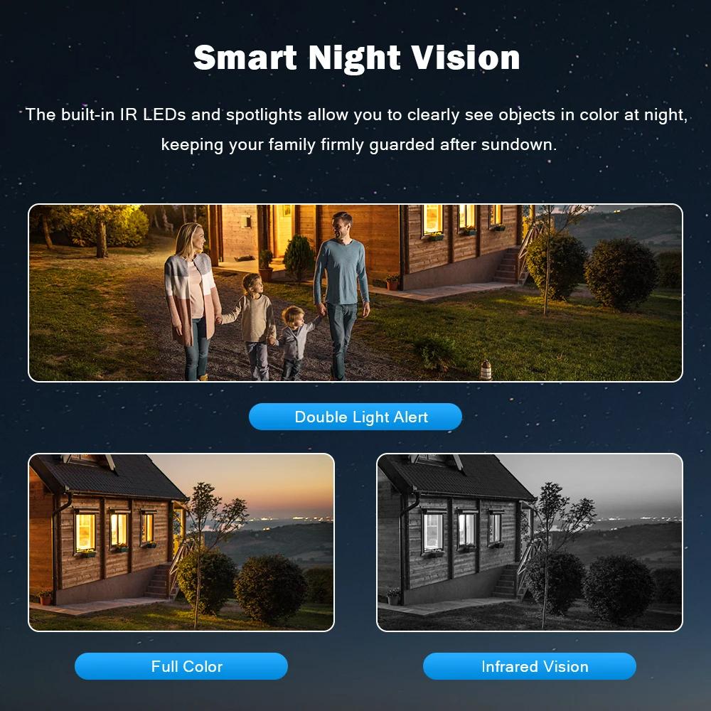LS VISION 4G SIM Card Solar Camera WiFi Outdoor HD Night Vision IP CCTV Surveillance IP66 Waterproof 2 Way Audio PIR Humanoid Detection