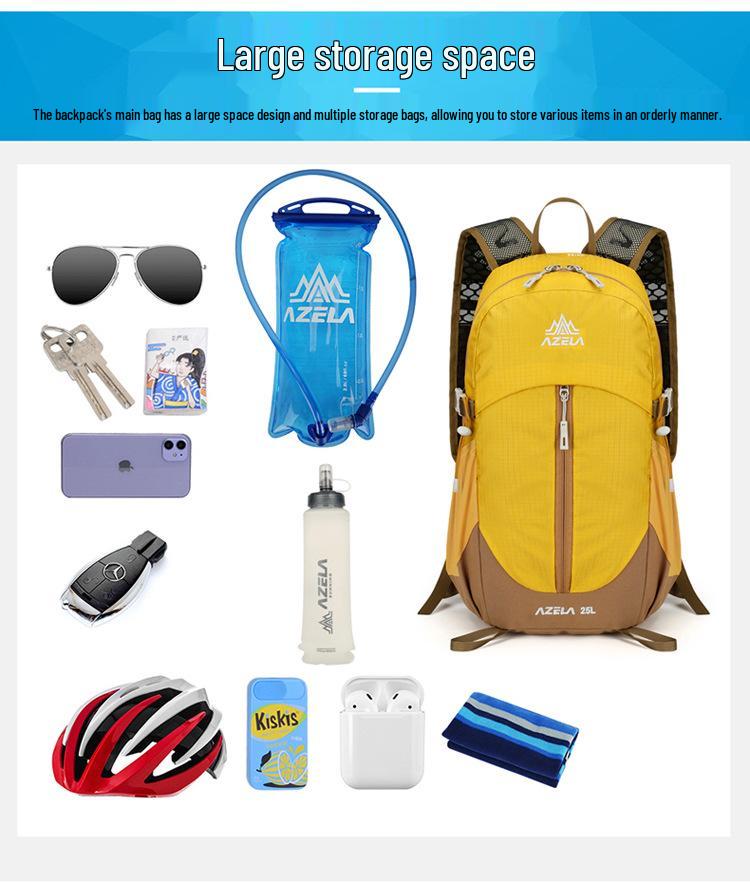 Leichter wasserdichter Wanderrucksack für Damen und Herren - Ideal für Bergsteigen, Klettern und Radfahren