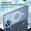 Luxury High -End Metal Magnetic Phone Case For Iphone 14 13 12 11 Pro Max Magsafe Wireless Charging Aluminium Magnet Cover Funda