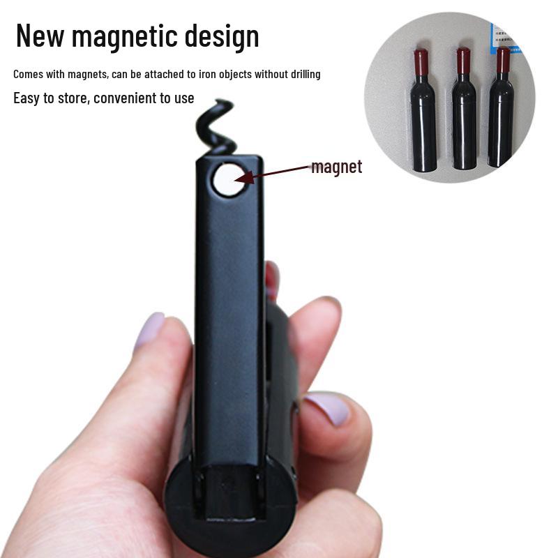 Multifunctional Seahorse Wine & Beer Bottle Opener with Fridge Magnet